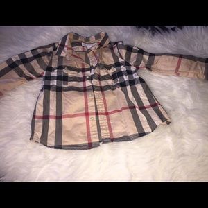 Boys signature plaid button down shirt